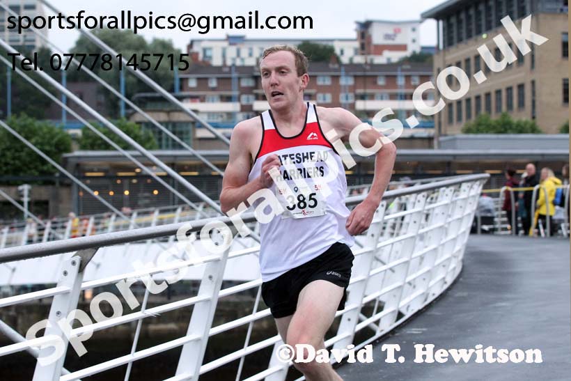 Gateshead Harriers Quayside 5k Road Race. Photo: David T. Hewitson/Sports for All Pics